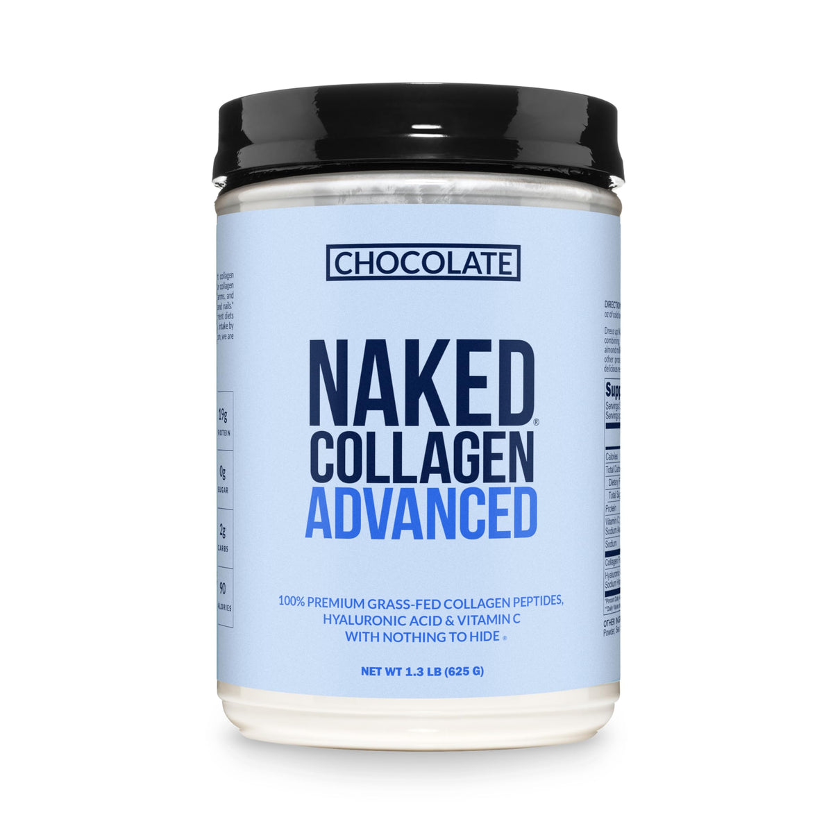 NAKED Collagen Advanced Peptides Powder front view packaging