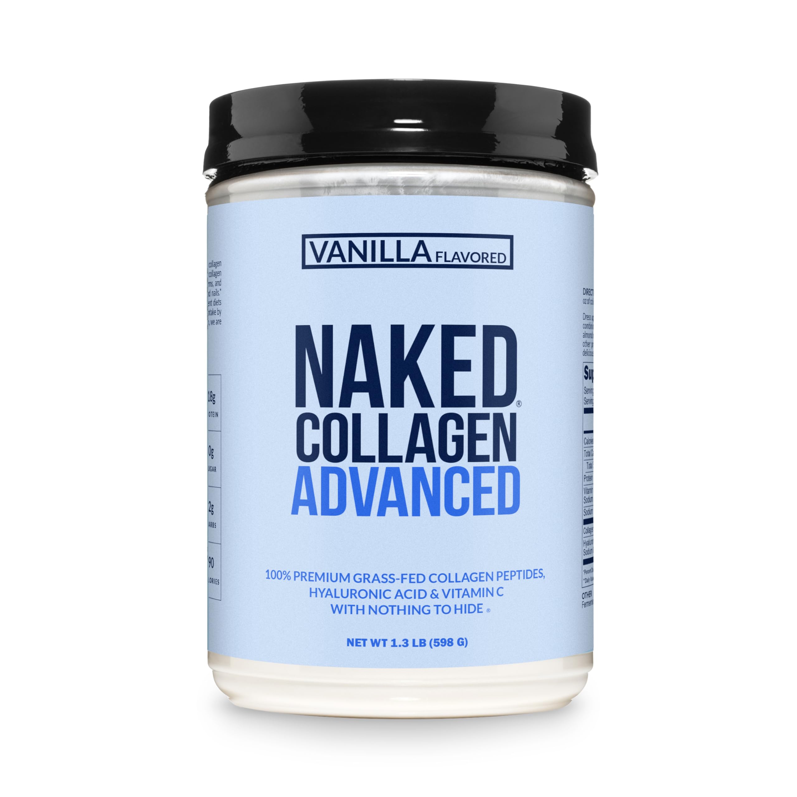 NAKED Collagen Advanced Powder 590g front view