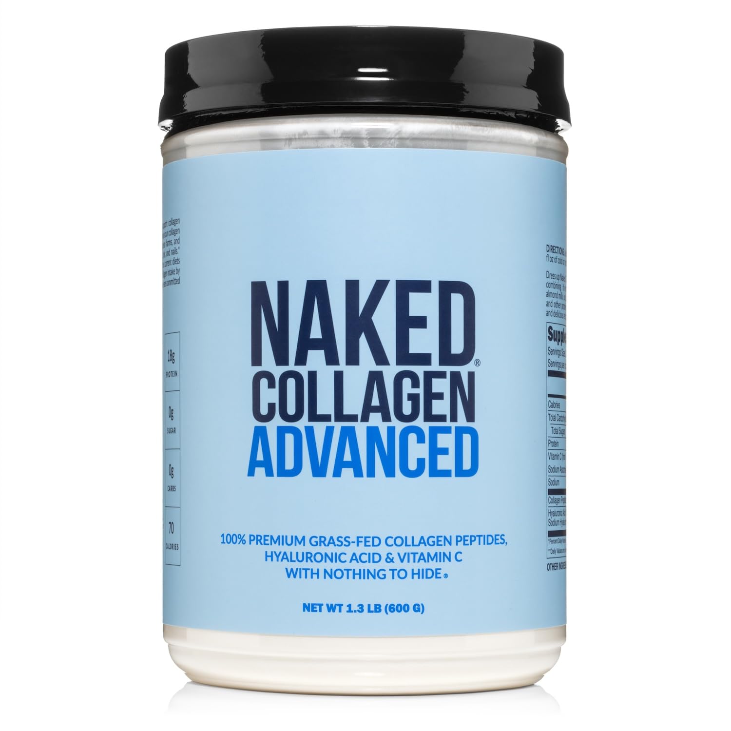 NAKED Collagen Advanced Powder 590g front view