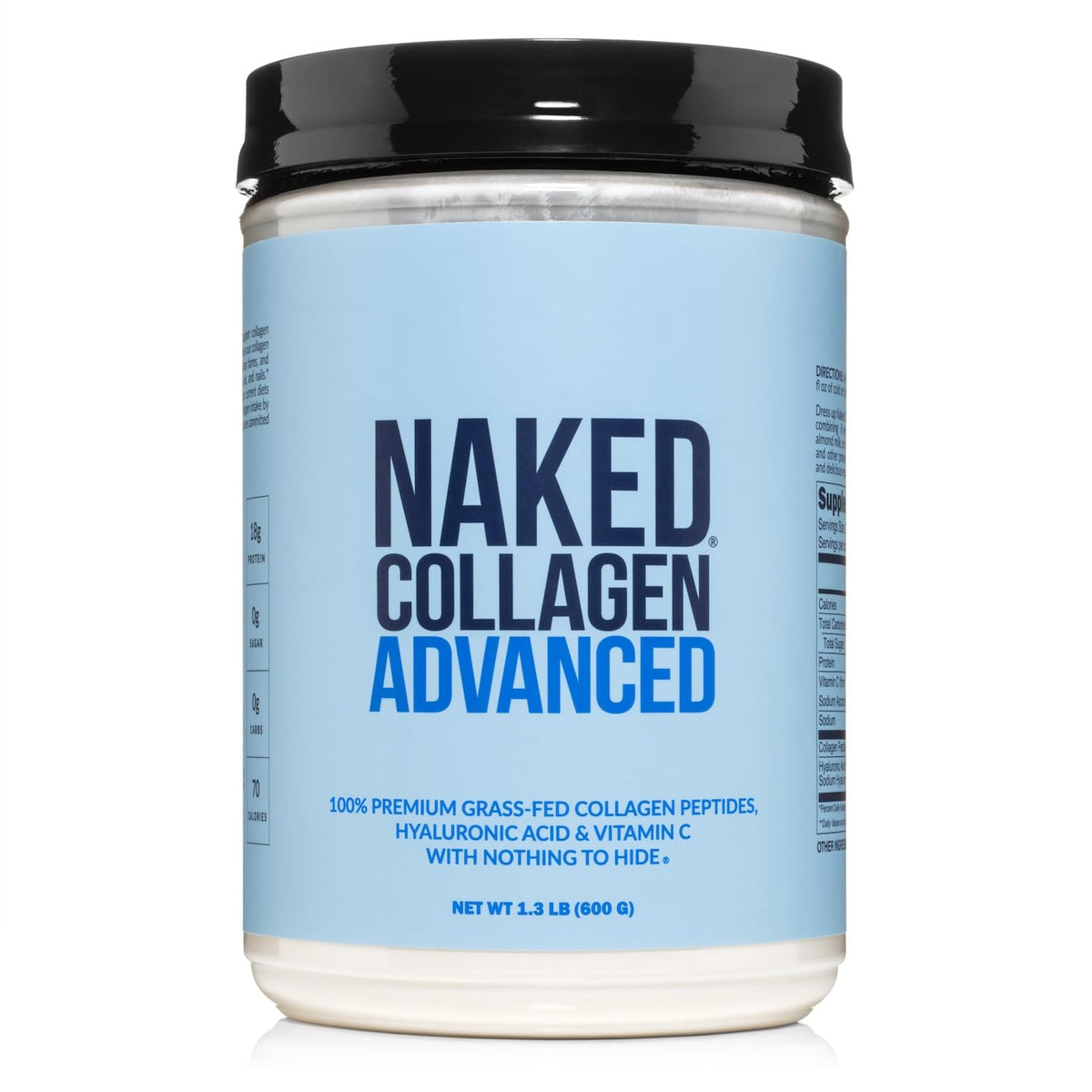 NAKED Collagen Advanced Powder 590g front view
