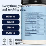 NAKED Collagen Advanced Powder in a smoothie