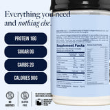 NAKED Collagen Advanced Powder in a smoothie