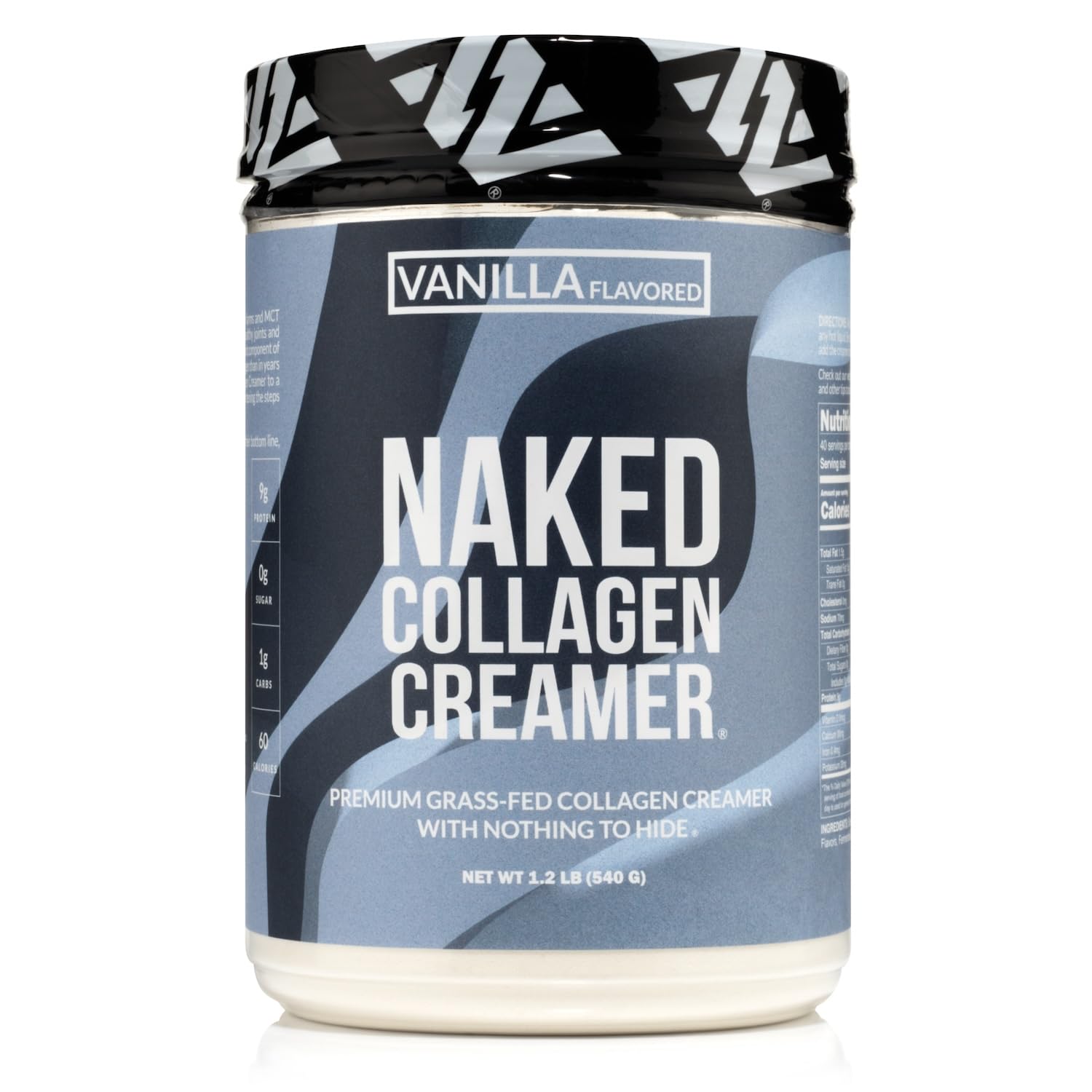 NAKED Collagen Creamer Vanilla 544g front view