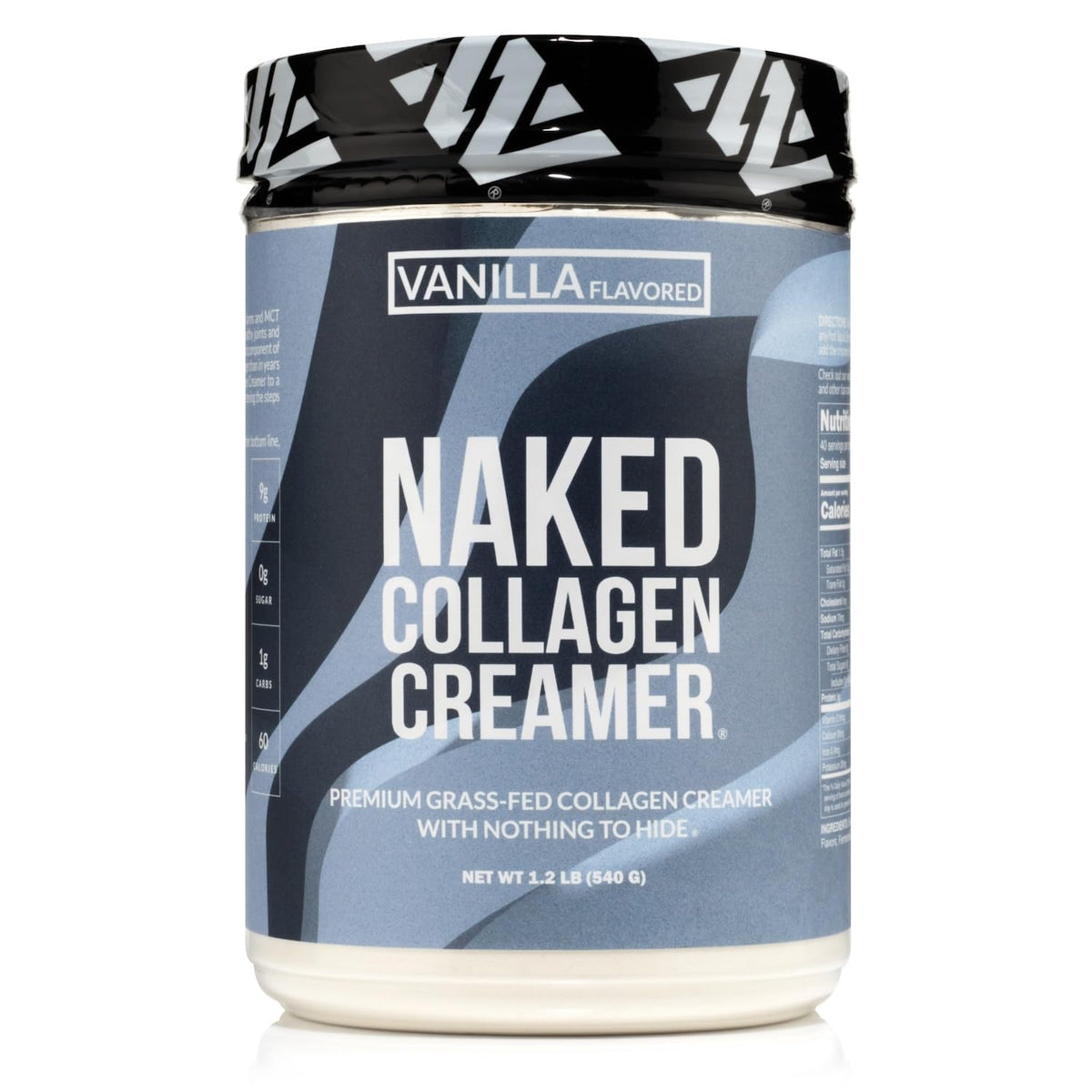 NAKED Collagen Creamer Vanilla 544g front view