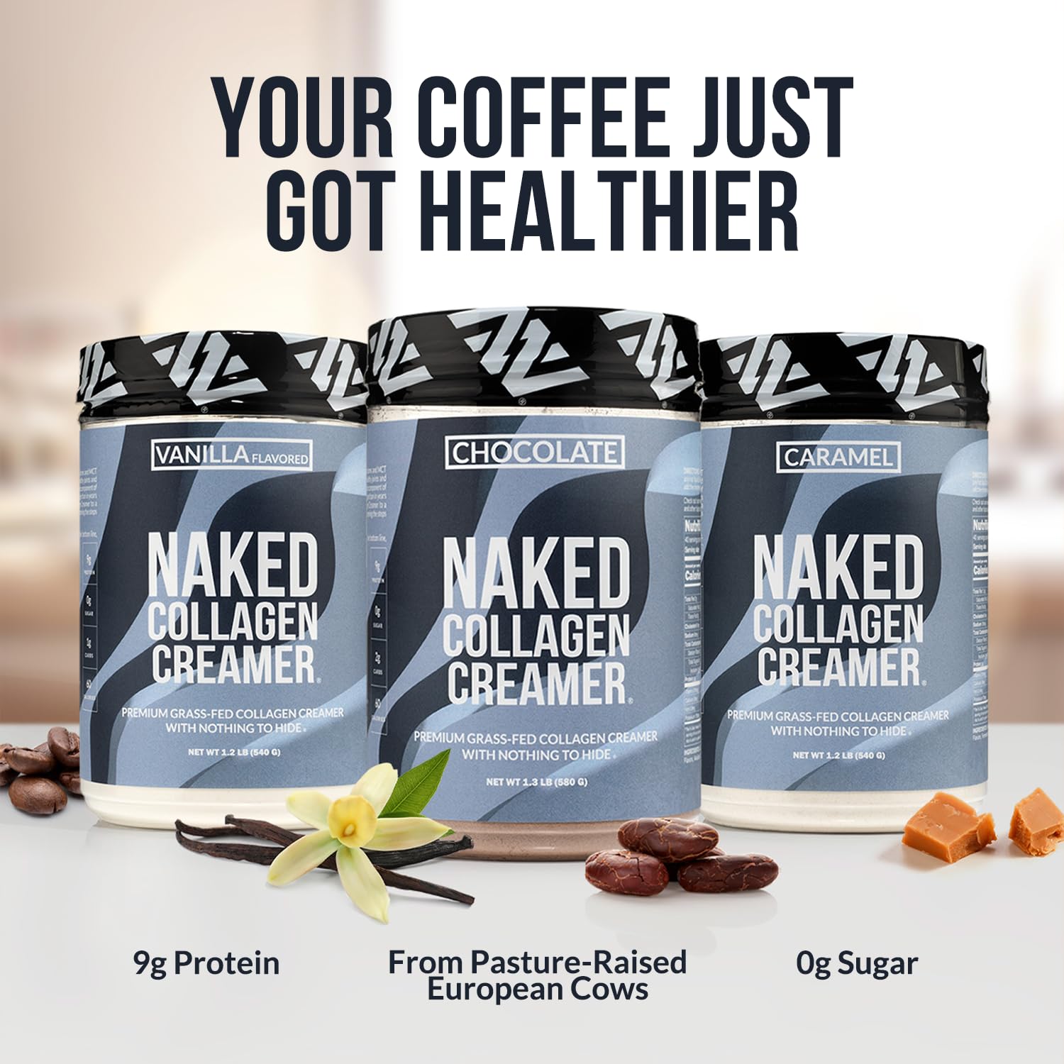 NAKED Collagen Creamer Vanilla nutritional information