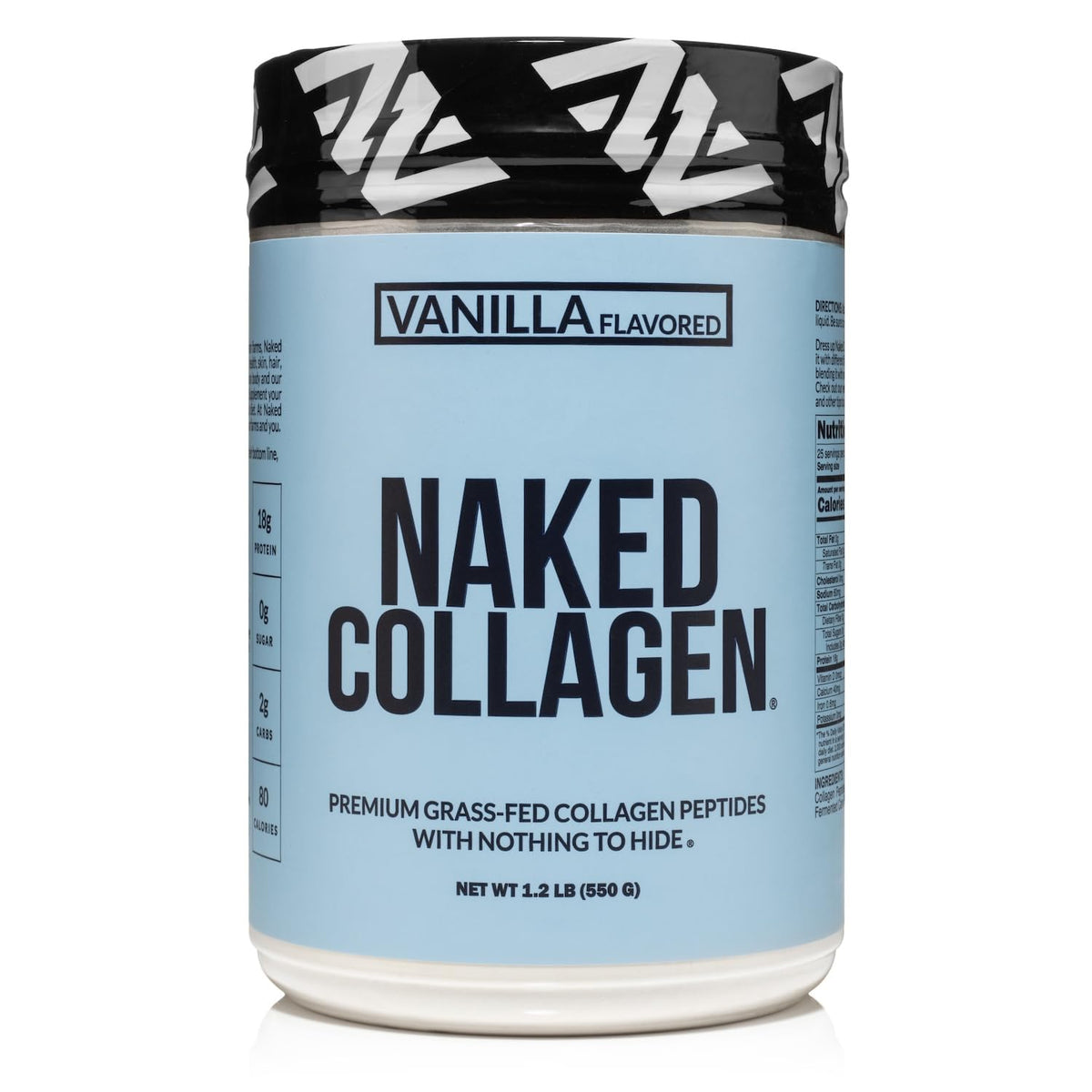 NAKED Collagen Peptides Powder 550g front view