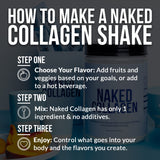 NAKED Collagen Peptides Powder 550g lifestyle scene