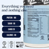 NAKED Collagen Peptides Powder 550g packaging side view