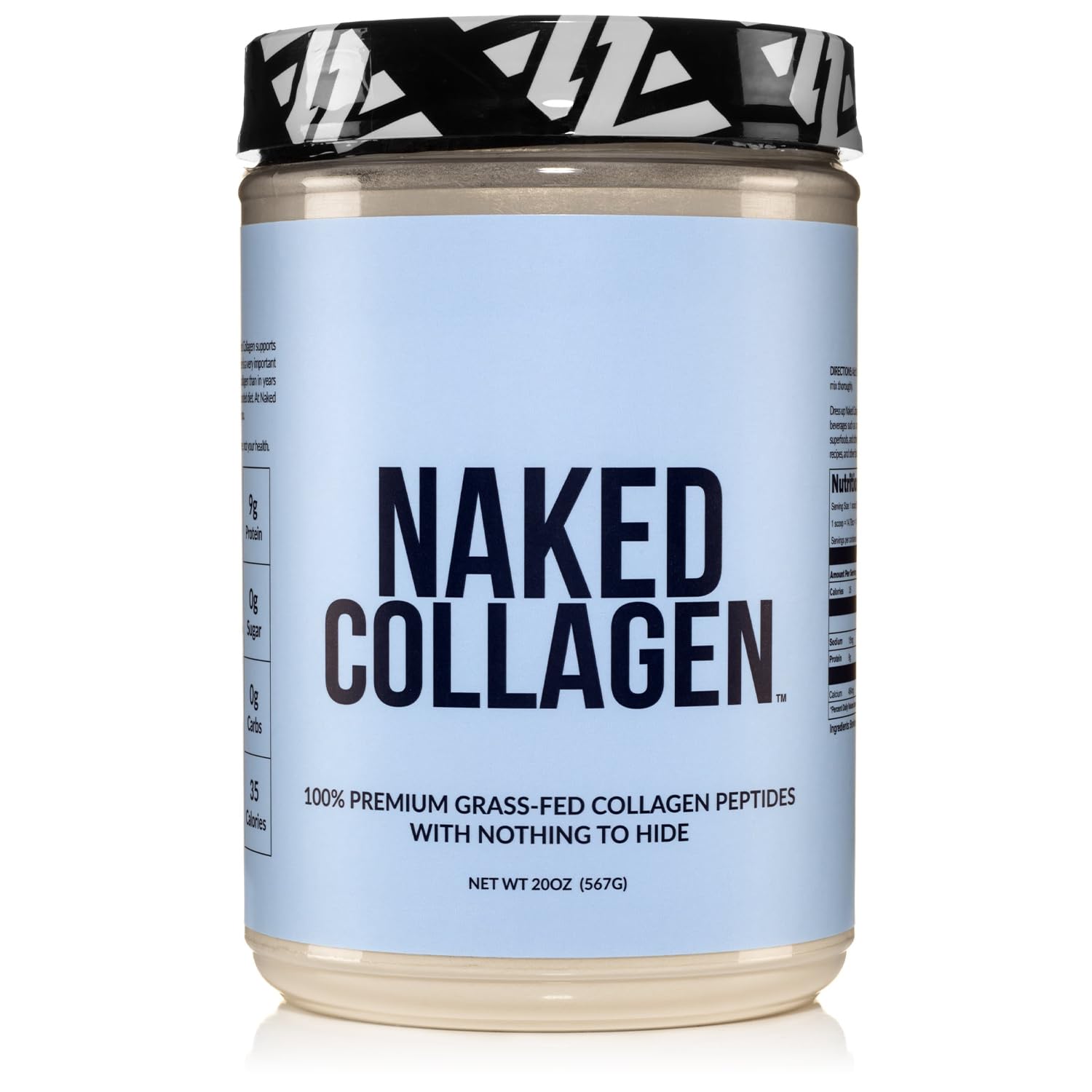 NAKED Collagen Peptides Powder 567g front view
