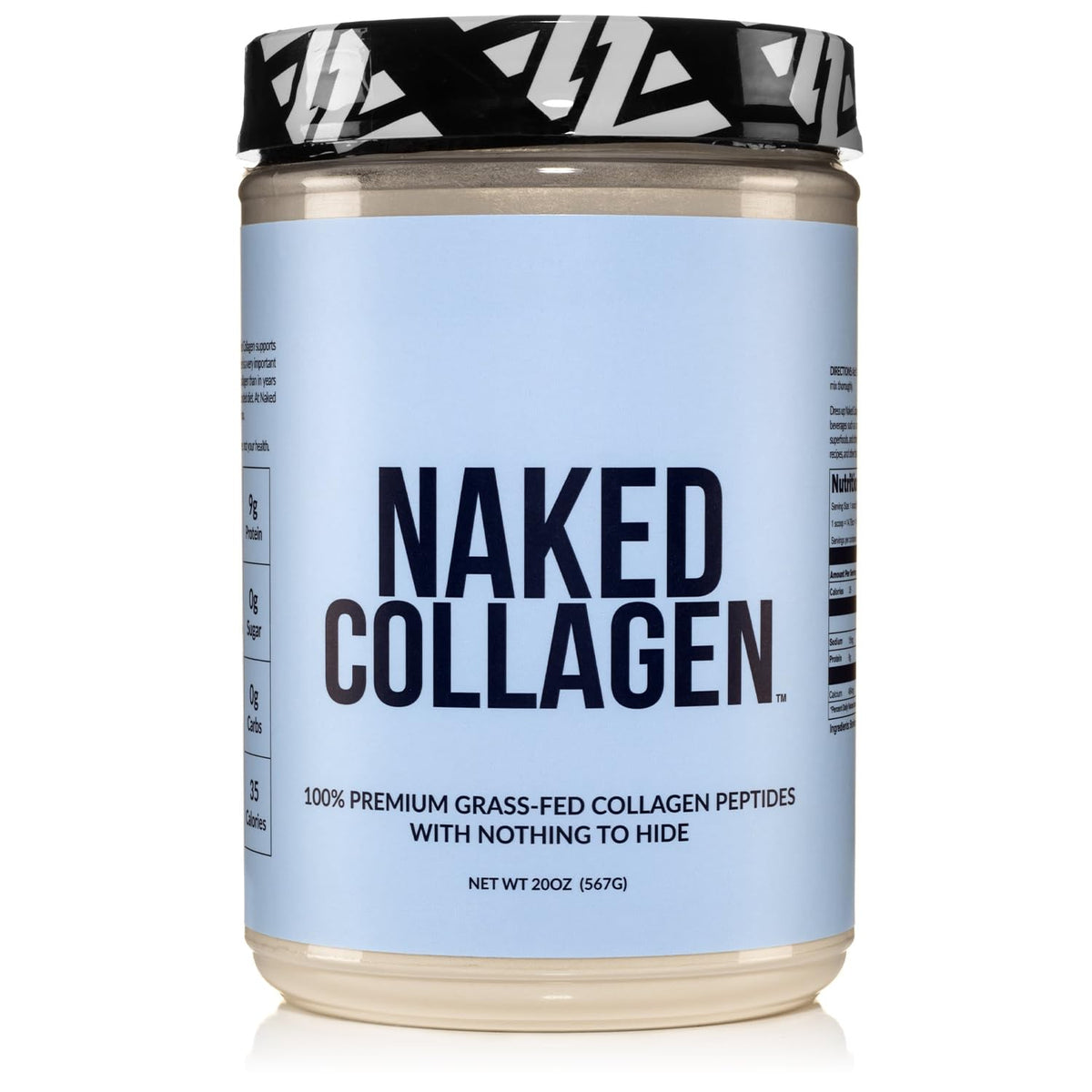 NAKED Collagen Peptides Powder 567g front view