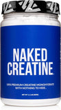 NAKED Creatine Monohydrate 100% Pure Micronized 499g front view