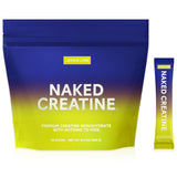 NAKED Creatine Monohydrate Lemon Lime 360g front view