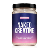 NAKED Creatine Monohydrate Strawberry 499g front view