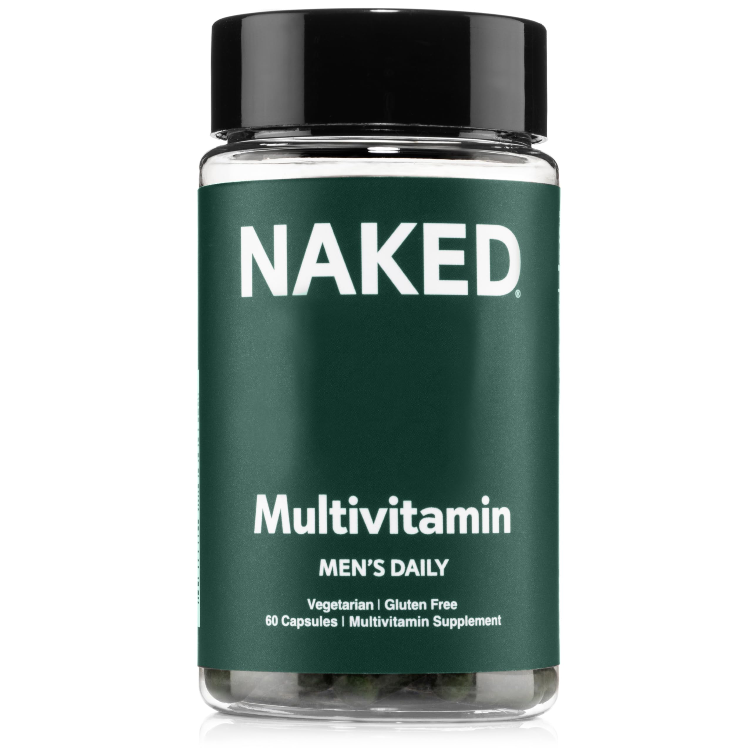 NAKED Men’s Multivitamins 90 Capsules front view