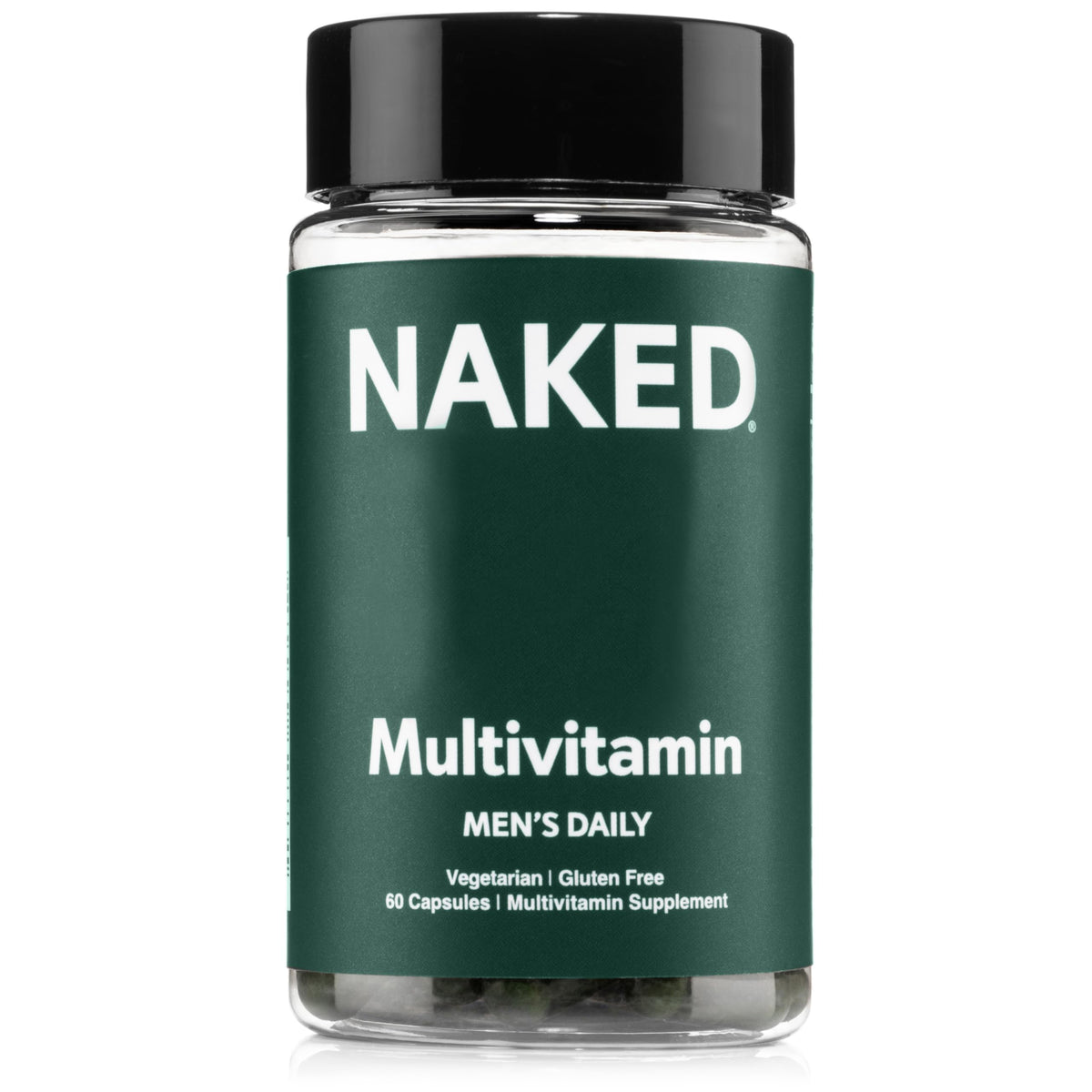 NAKED Men’s Multivitamins 90 Capsules front view