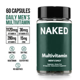 NAKED Men’s Multivitamins 90 Capsules side view