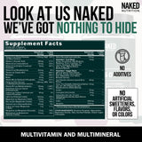 NAKED Men’s Multivitamins capsule close-up