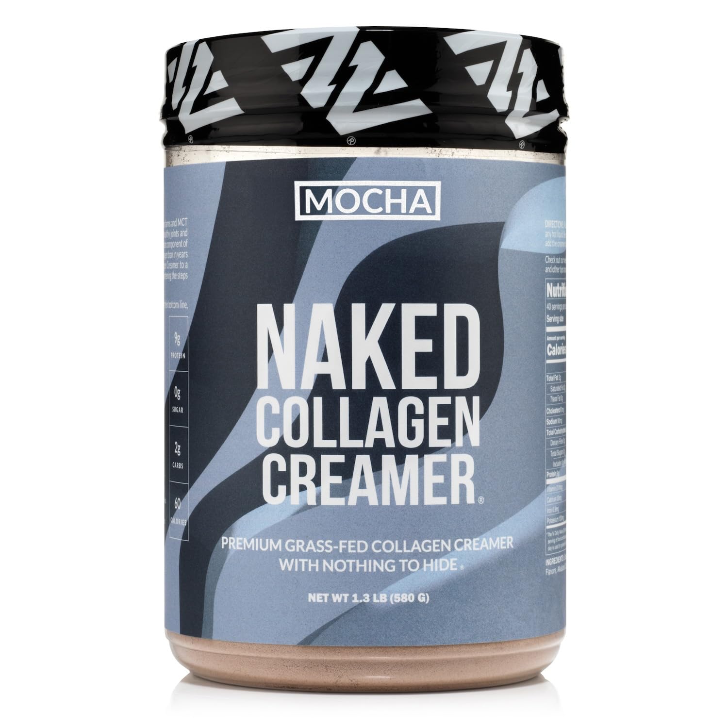 NAKED Mocha Collagen Creamer 590g front view