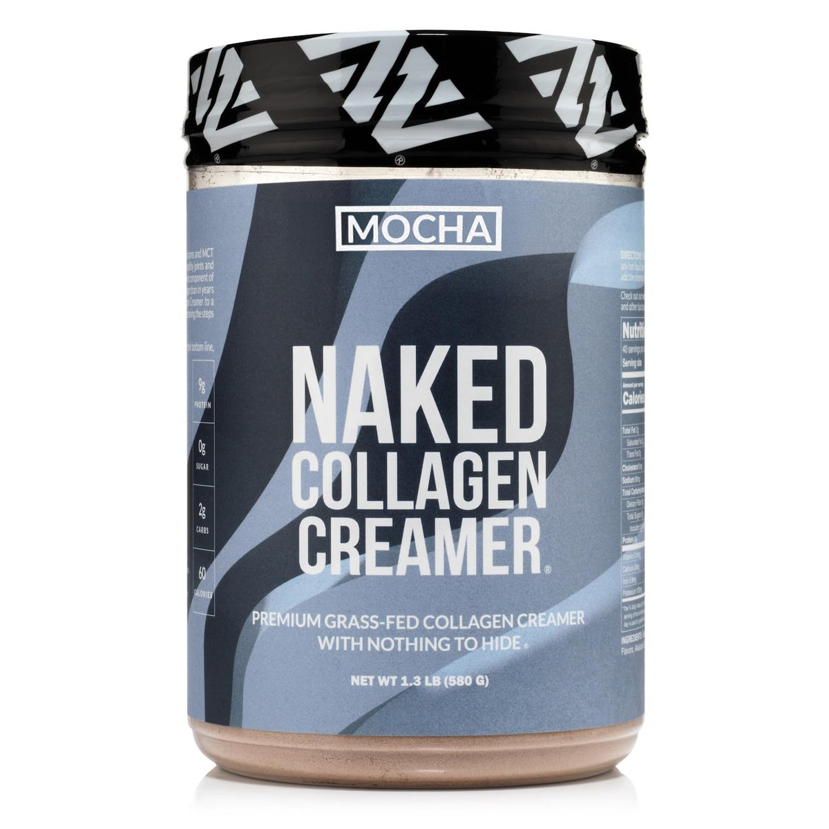 NAKED Mocha Collagen Creamer 590g front view