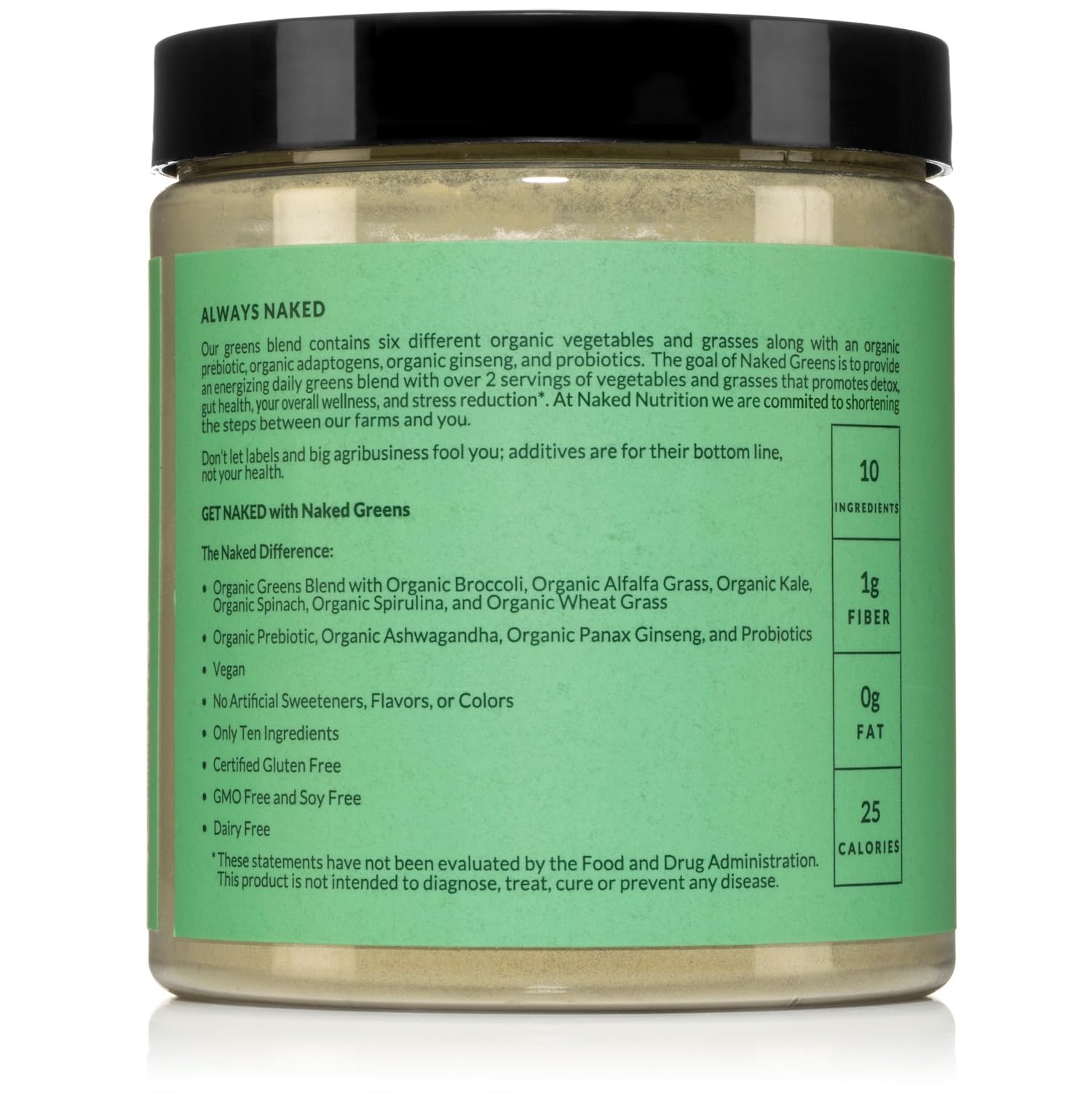 NAKED Naked Greens Organic Super Greens Powder lifestyle scene
