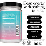 NAKED Strawberry Lemonade EAAs Amino Acids Powder scoop