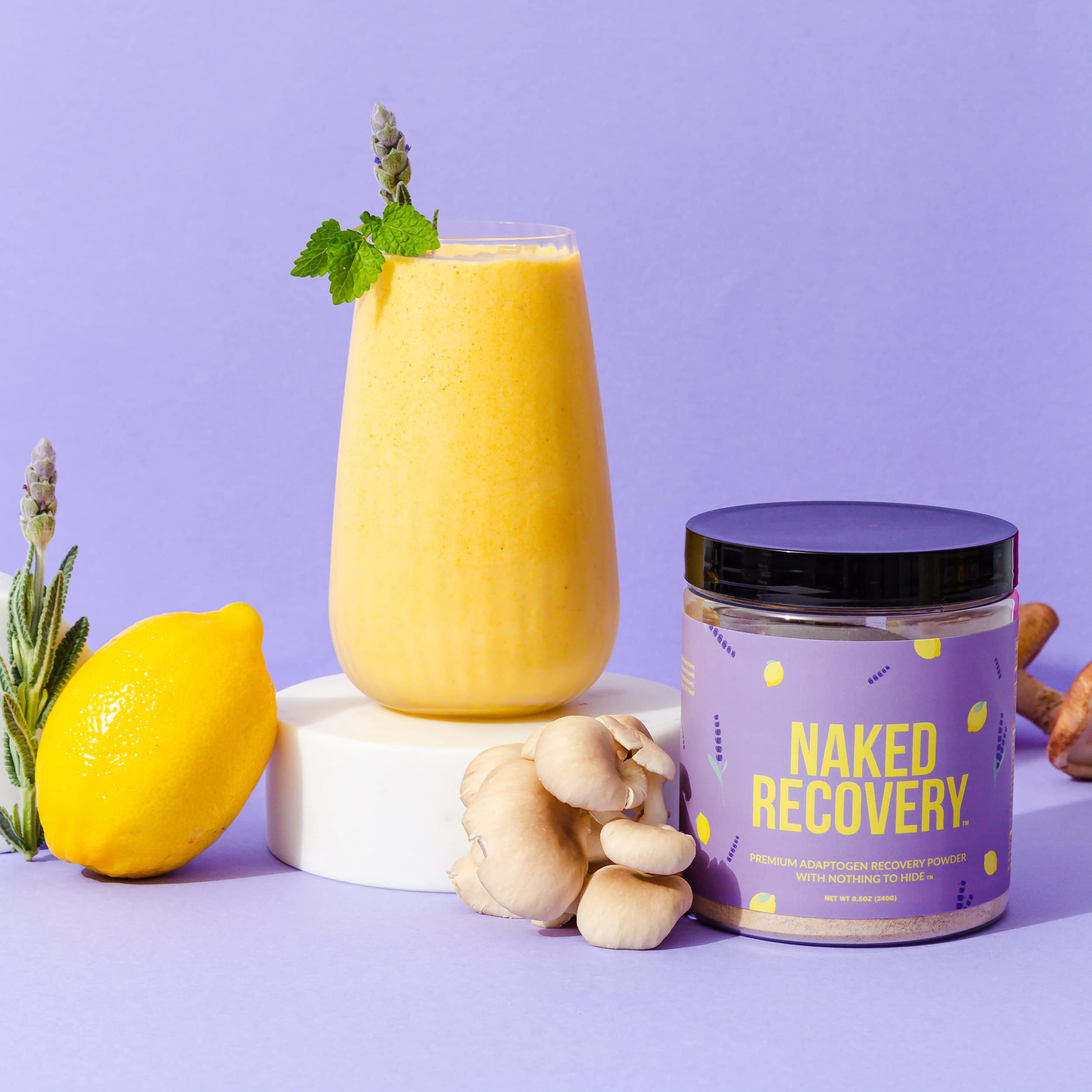 NAKED use Adaptogen Powder 240g lifestyle scene