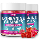 Nalirfal L-Theanine Gummies 400mg with Ashwagandha front view
