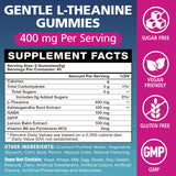 Nalirfal L-Theanine Gummies packaging with raspberry flavour