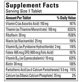 nalkot B-Complex Daily Supplement nutritional information