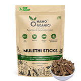 Namo Organics Licorice Root Mulethi Stick 100g front view