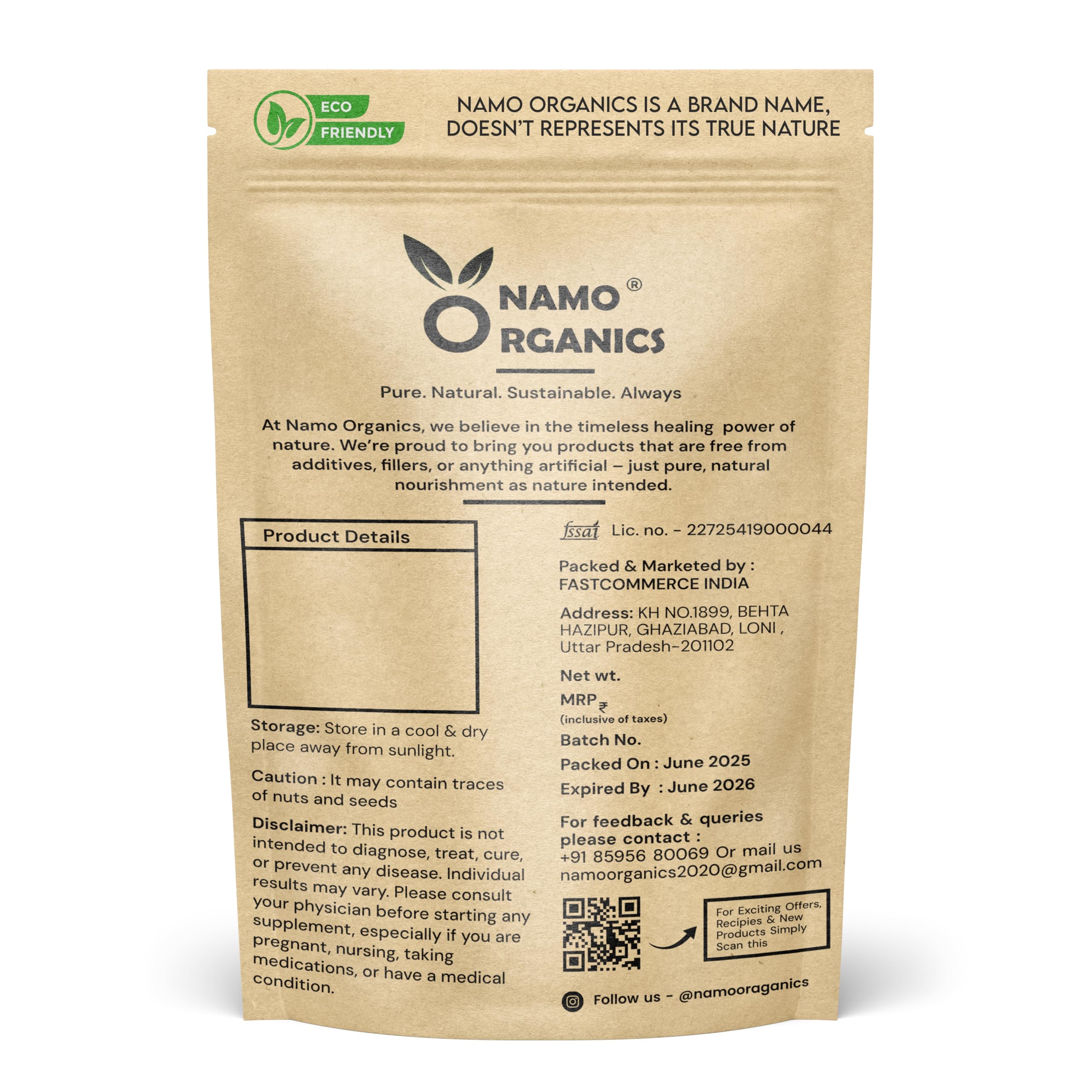 Namo Organics Mulethi Stick next to a cup of tea