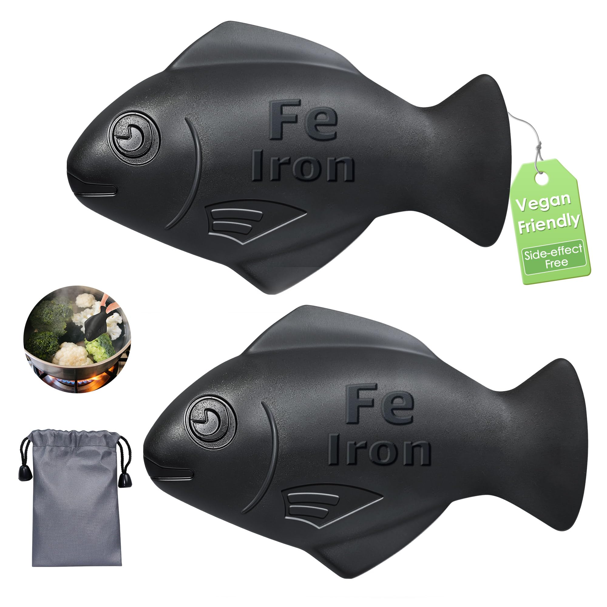 Nano Shield Iron Fish front view