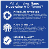 Nanoceutical Solutions Huperzine A Liquid ingredients list