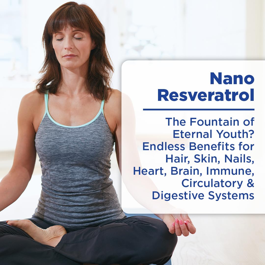 Nanoceutical Solutions Resveratrol Liquid Supplement 100mg dropper