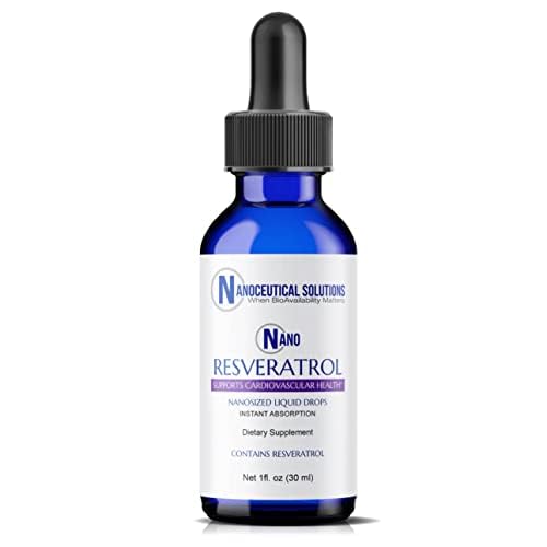 Nanoceutical Solutions Resveratrol Liquid Supplement 100mg front view