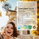 NANOWELL Buffered Vitamin C Supplement opened bottle with capsules