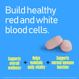 NANOWELL Iron Supplement side view with tablet details