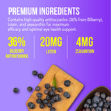 NANOWELL Lutein Supplement with Bilberry extract
