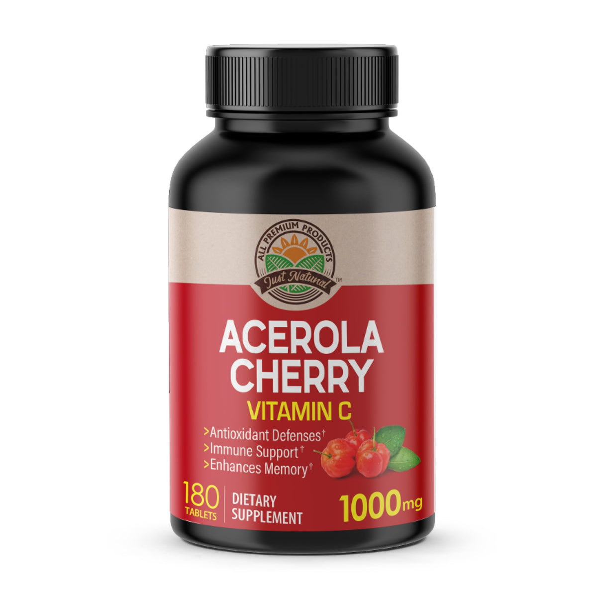 NANOWELL Vitamin C Supplement 1000mg front view