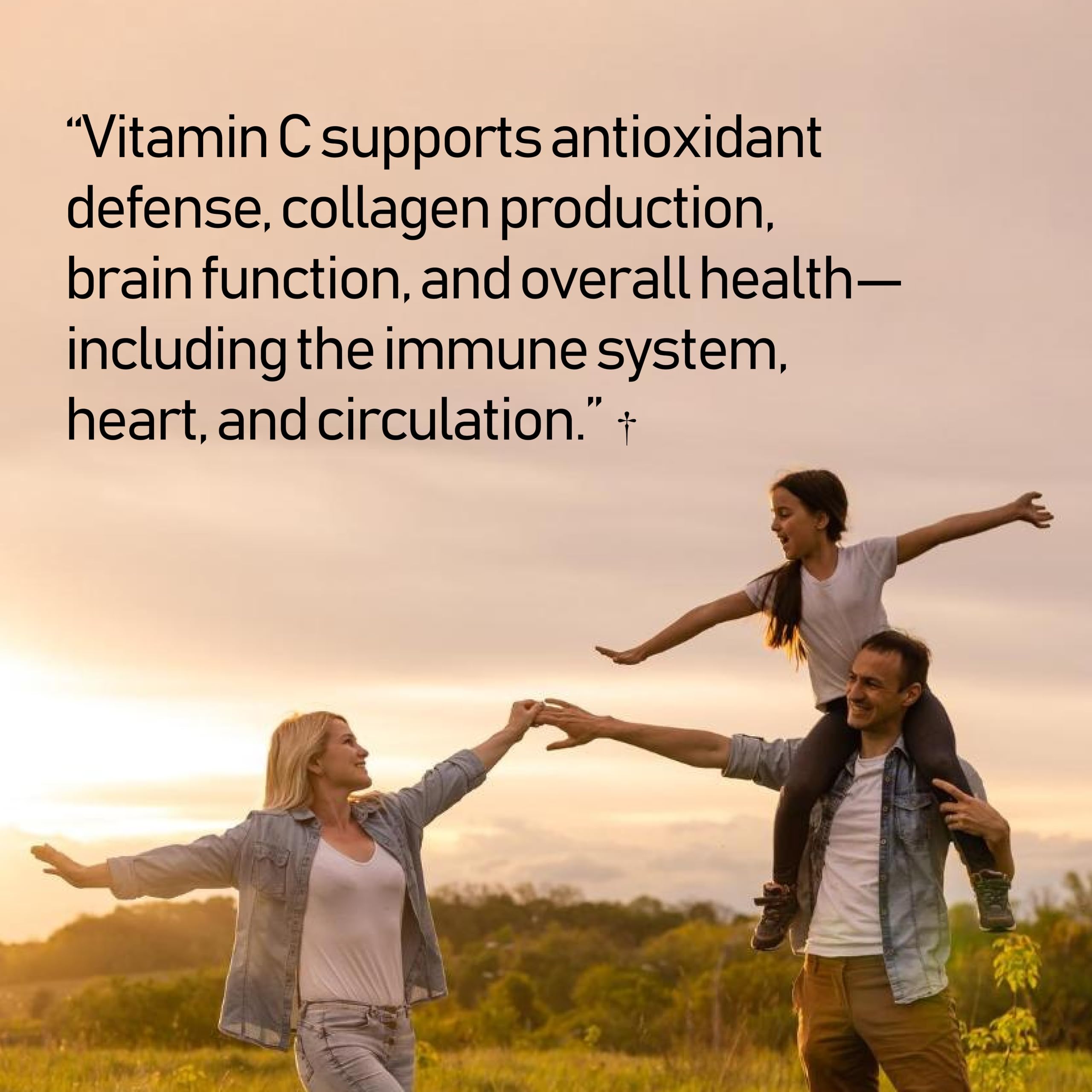 NANOWELL Vitamin C Supplement 1000mg with acerola cherries