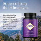 NAOMI HIMABERB Berberine HCl 500mg capsules packaging