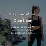 NAOMI Magnesium Supplement 360mg with a measuring spoon