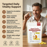 NAPEXIX Garlic Softgels close-up of softgel