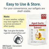 NAPEXIX Odourless Garlic Softgels nutritional information