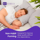 NAPSOMNIA Melatonin Capsules 3mg with chamomile flowers