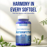 NasaBeahava Astaxanthin Supplement back view