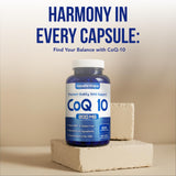 NasaBeahava CoQ10 200mg capsules close-up of the capsule