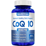 NasaBeahava CoQ10 200mg capsules front view with packaging
