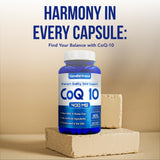NasaBeahava CoQ10 400mg Capsules showing serving size