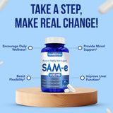 NasaBeahava SAM-e Supplement 60 Capsules close-up